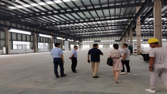 高新區(qū)管委會劉亞東主任調(diào)研我司承建的通晟汽車、全智機(jī)械項(xiàng)目